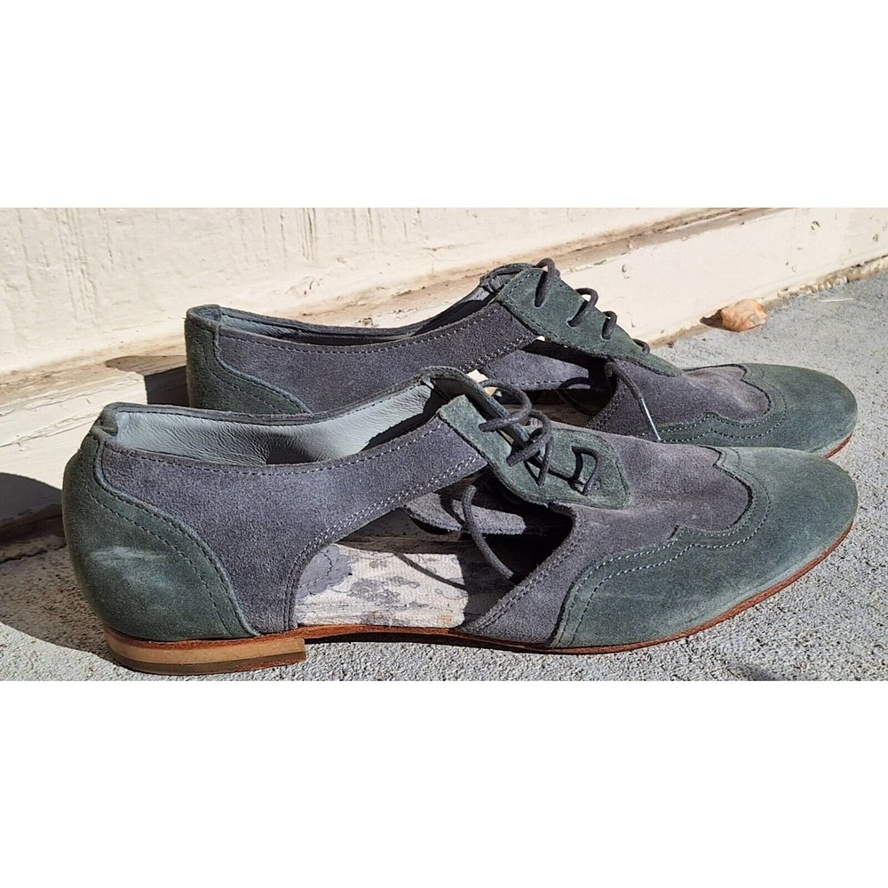 Wolverine 1000 Mile Women's Doris lace up oxfords size 8, Dual tone gray.